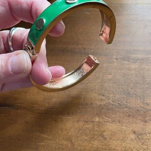 Bangle easy on/off springed bracelet